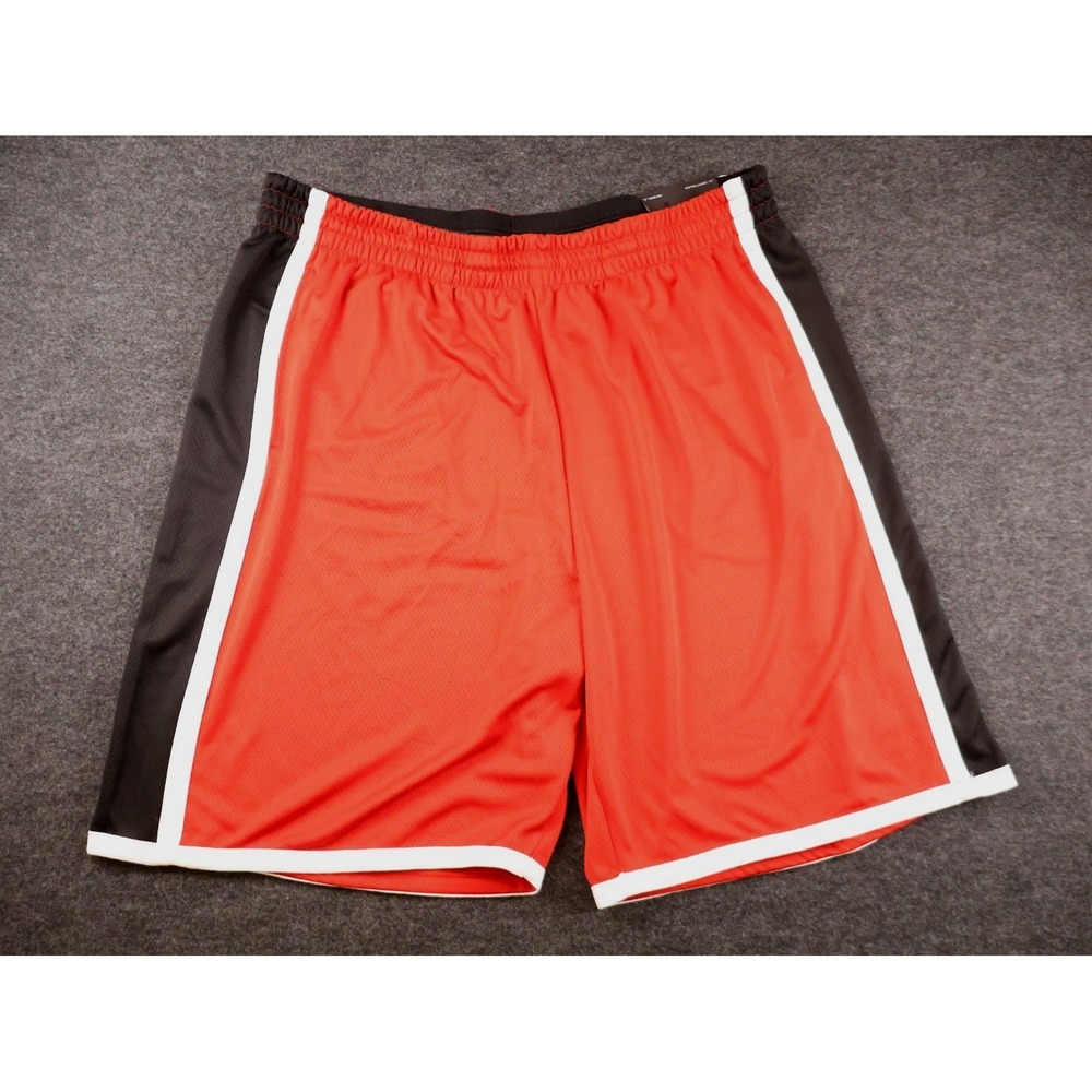 CSG Athletic Shorts Mens 3XL Red Black Active Mesh Training NWT
